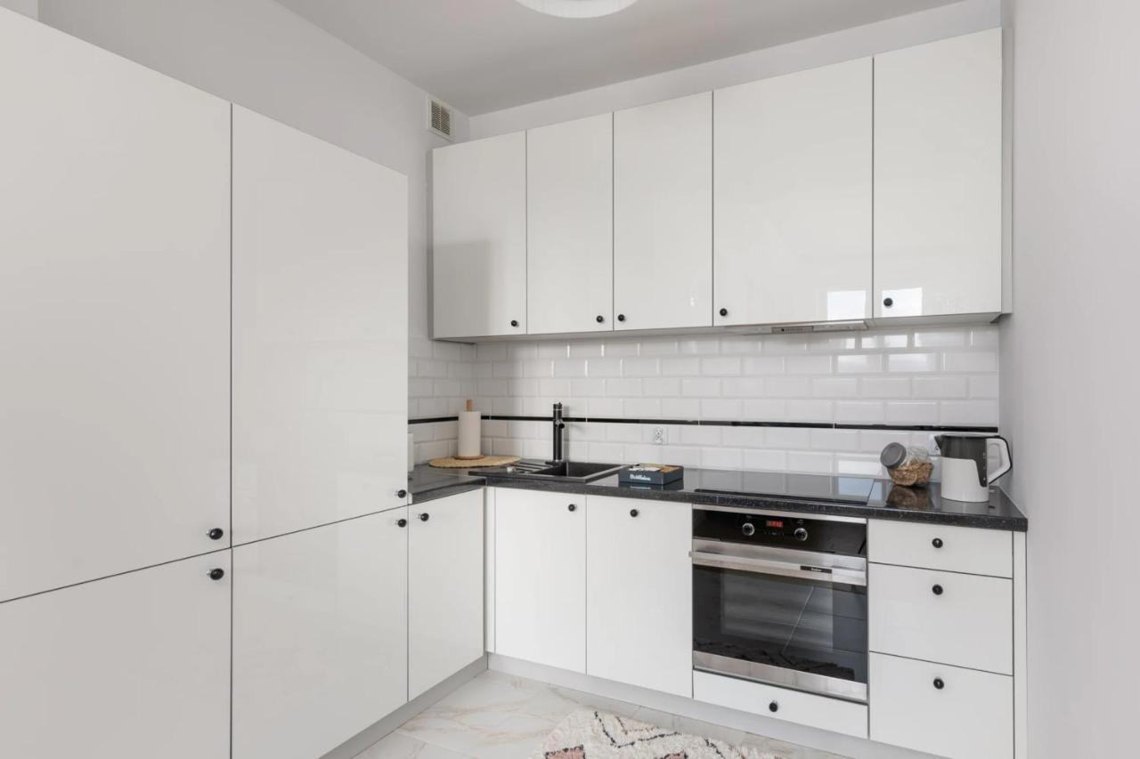Przestronny Apartament Z Widokiem Na Miasto W Warszawie Varsavia Esterno foto